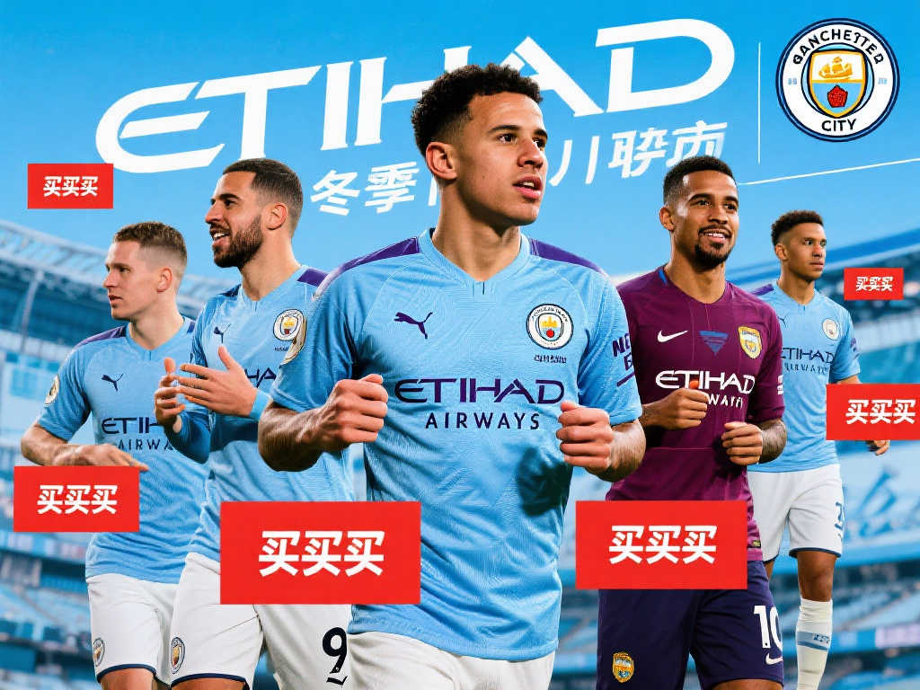【聚焦】曼城领衔冬窗豪购热潮，转会市场再掀波澜！